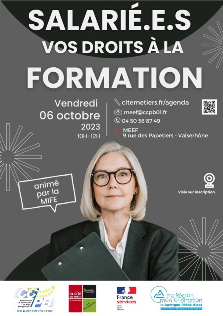 Vos droits à la formation