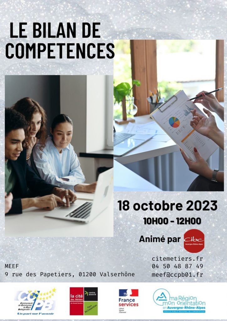 20231018 Bilan de compétences (CIBC)