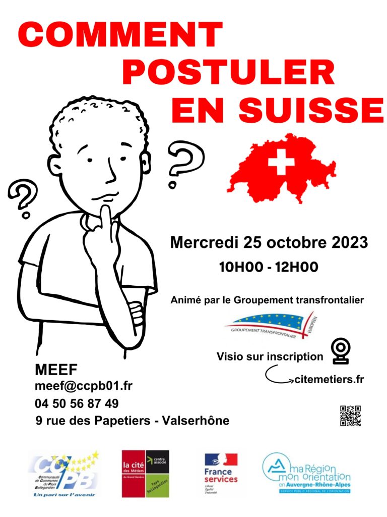 Postuler en suisse