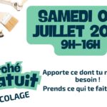 Marché 100 % gratuit spécial outils et bricolage et repair café