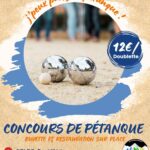 Concours de pétanque : Samedi 13 juin